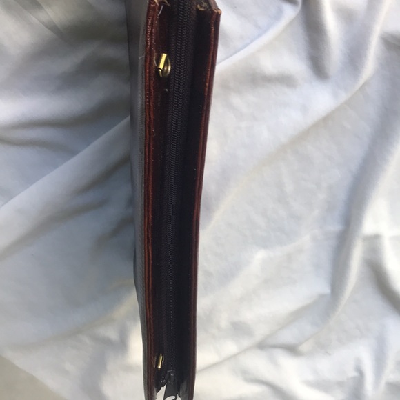 Custom made Oversized Large Alligator clutch purse.       12in x 8 1/2in - Picture 7 of 10